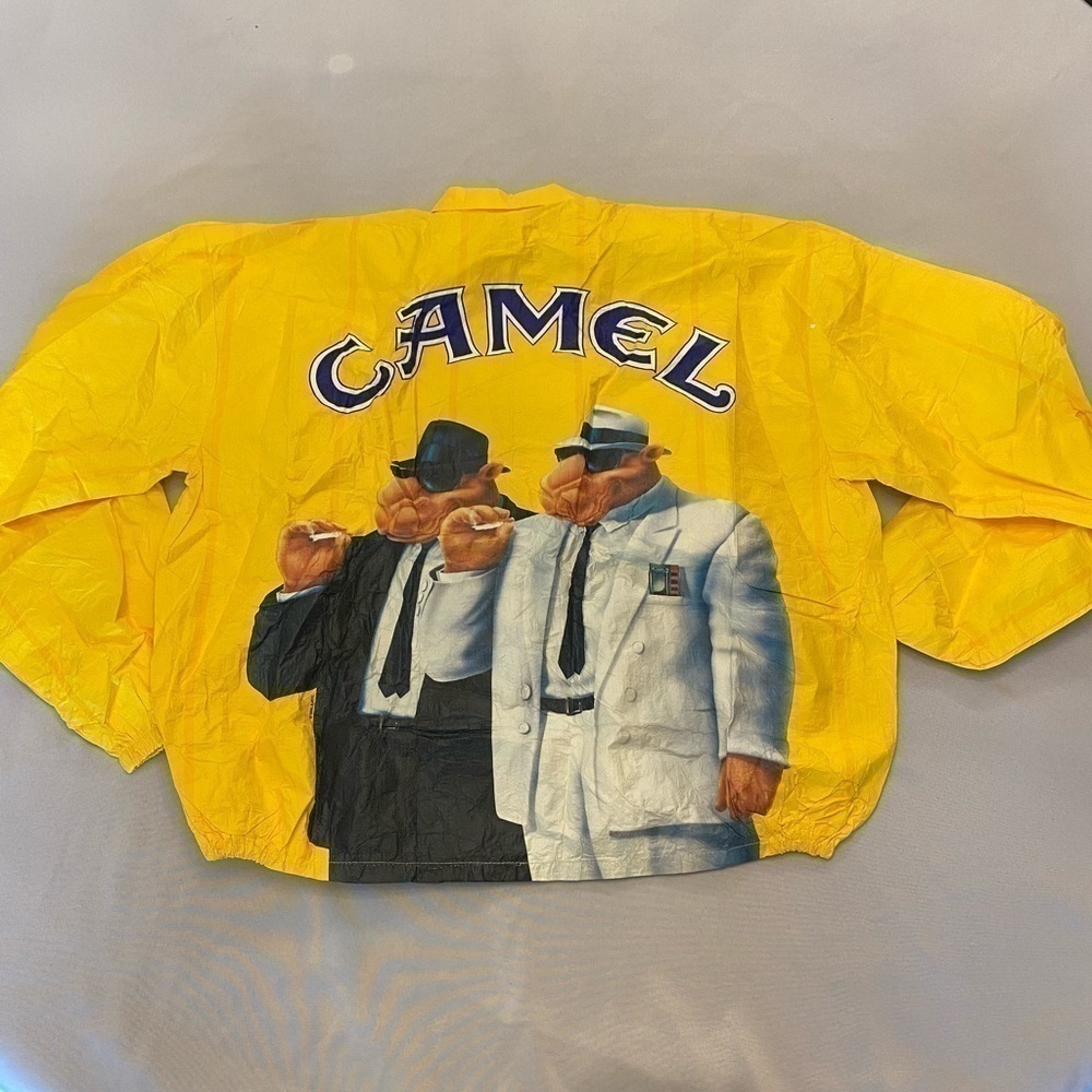 NIB Vintage 1992 Dated CAMEL Windbreaker, XL